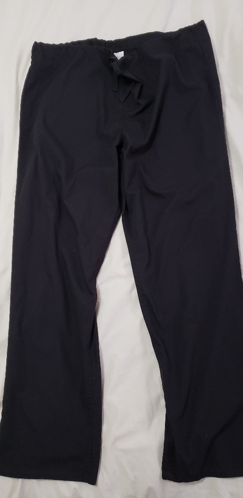 Scrub pants drawstring style